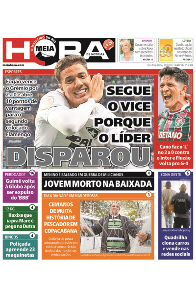 Meia Hora - Edição de 10 de julho de 2023
