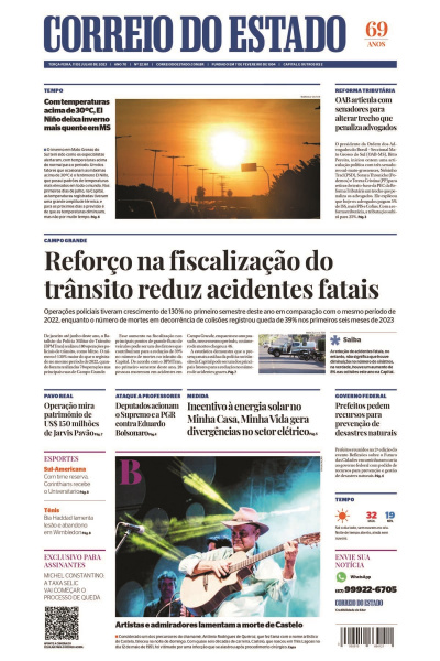 Correio do Estado - Edição de 11 de julho de 2023