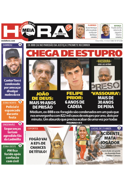 Meia Hora - Edição de 11 de julho de 2023