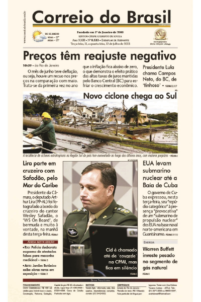 Correio do Brasil – Edição de 11 e 12 de julho de 2023
