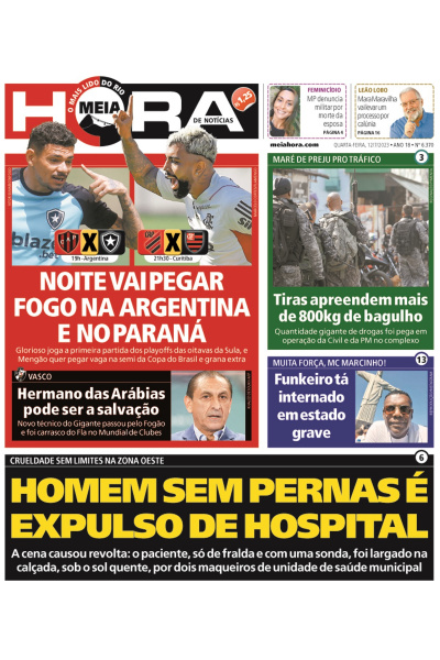 Meia Hora - Edição de 12 de julho de 2023