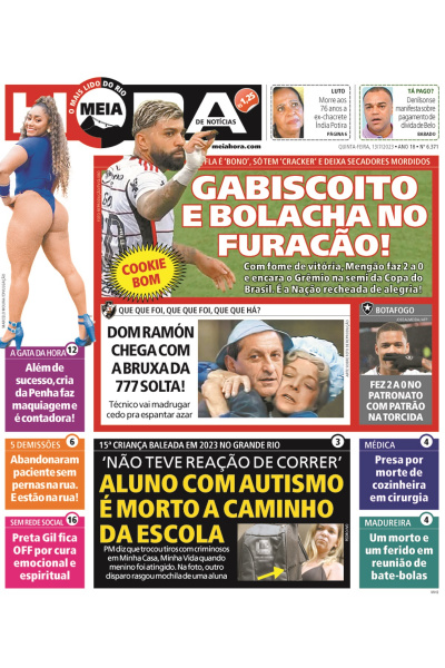 Meia Hora - Edição de 13 de julho de 2023