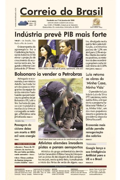 Correio do Brasil – Edição de 13 e 14 de julho de 2023