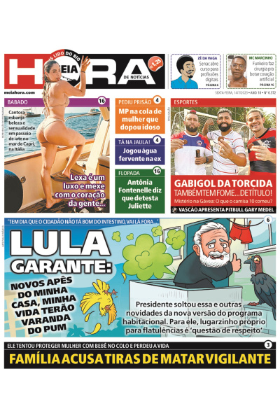 Meia Hora - Edição de 14 de julho de 2023