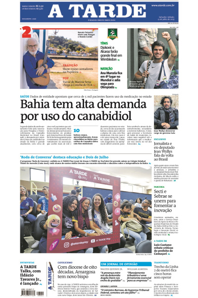 A TARDE - Edição de 15 de julho de 2023