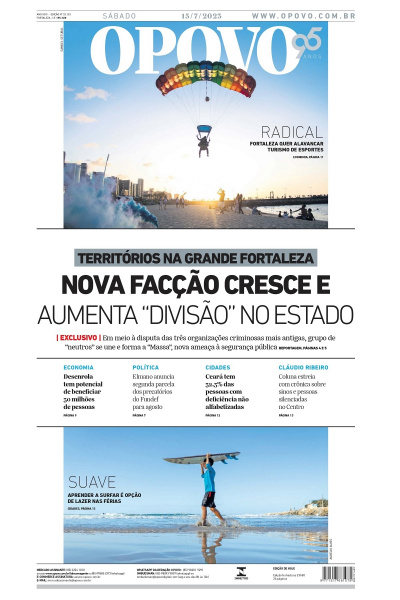 O POVO - Edição de 15 de julho de 2023