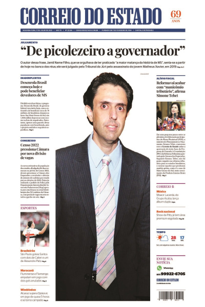 Correio do Estado - Edição de 17 de julho de 2023