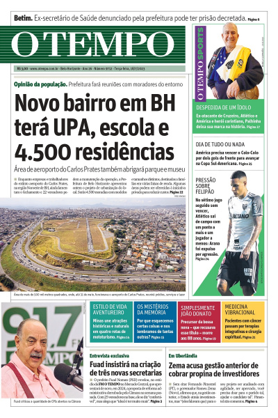 O TEMPO - Edição de 18 de julho de 2023