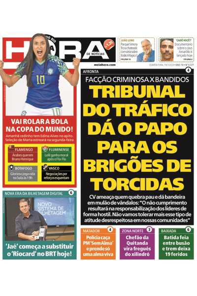 Meia Hora - Edição de 19 de julho de 2023