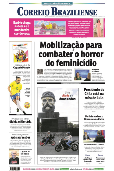Correio Braziliense - Edição de 20 de julho de 2023