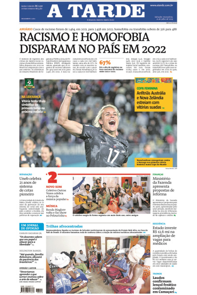 A TARDE - Edição de 21 de julho de 2023