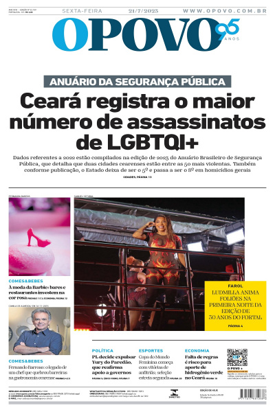 O POVO - Edição de 21 de julho de 2023