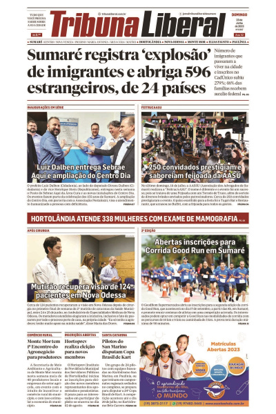 Tribuna Liberal - Edição de 23 de julho de 2023