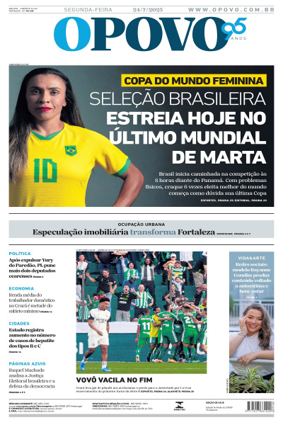 O POVO - Edição de 24 de julho de 2023