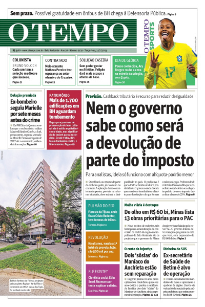 O TEMPO - Edição de 25 de julho de 2023