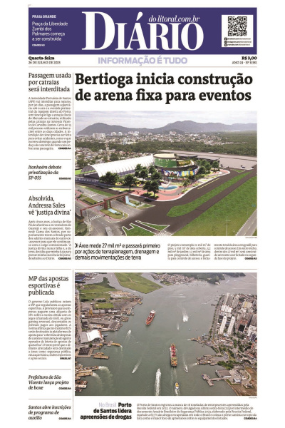 Diário do Litoral – Edição de 26 de julho de 2023