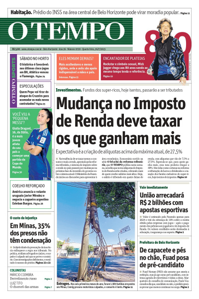 O TEMPO - Edição de 26 de julho de 2023