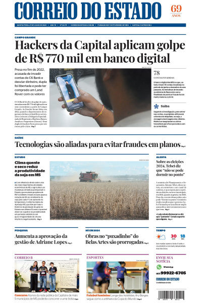 Correio do Estado - Edição de 27 de julho de 2023