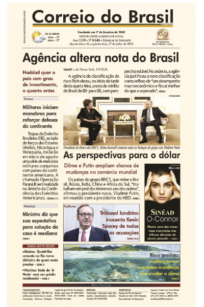 Correio do Brasil – Edição de 26 e 27 de julho de 2023