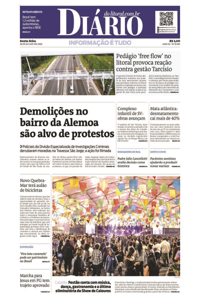 Diário do Litoral – Edição de 28 de julho de 2023