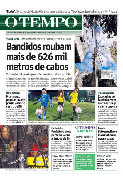 O TEMPO - Edição de 29 de julho de 2023