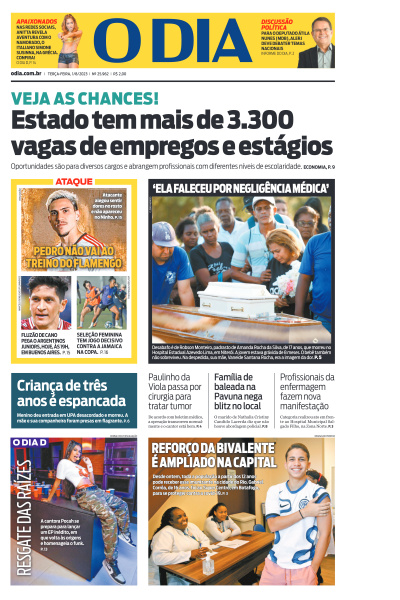 O DIA - Edição de 01 de Agosto de 2023