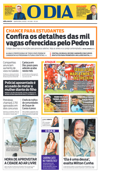 O DIA - Edição de 02 de Agosto de 2023