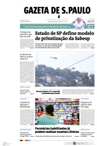 Gazeta de S. Paulo - Edição de 02 de Agosto de 2023