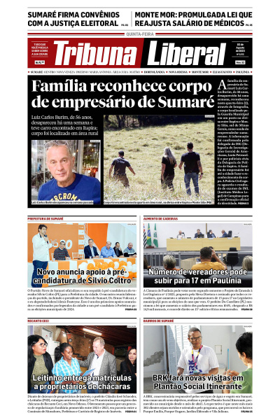 Tribuna Liberal - Edição de 03 de agosto de 2023