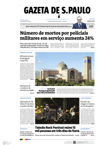 Gazeta de S. Paulo - Edição de 03 de Agosto de 2023