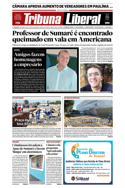 Tribuna Liberal - Edição de 04 de agosto de 2023