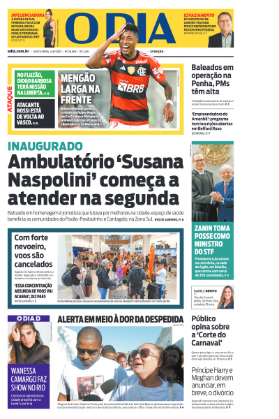 O DIA - Edição de 04 de Agosto de 2023