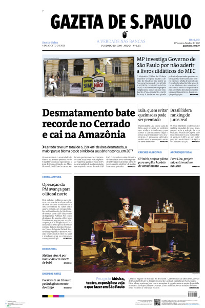 Gazeta de S. Paulo - Edição de 04 de Agosto de 2023