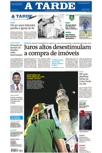 A TARDE - Edição de 05 de agosto de 2023