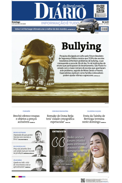 Diário do Litoral – Edição de 06 de agosto de 2023