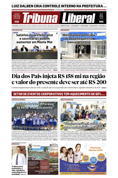 Tribuna Liberal - Edição de 06 de agosto de 2023