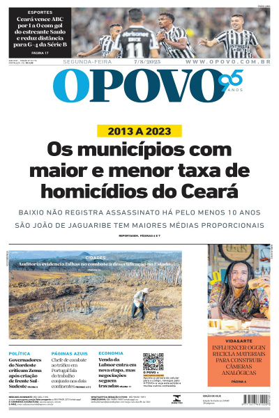 O POVO - Edição de 07 de agosto de 2023