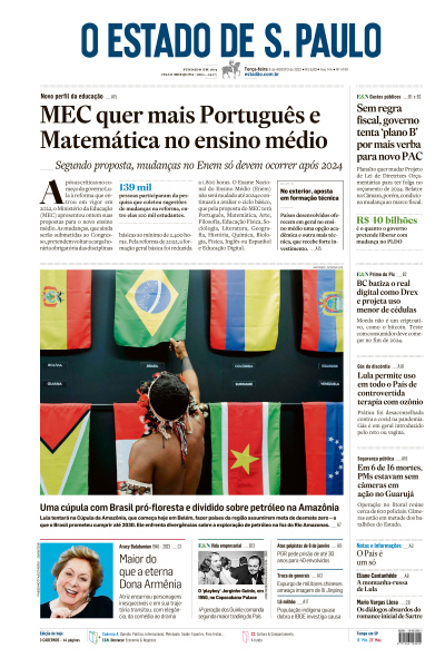 Estadão - Edição de 08 de Agosto de 2023