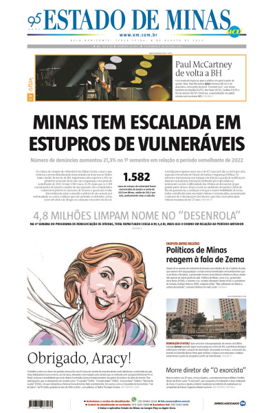 Estado de Minas - Edição de 08 de agosto de 2023