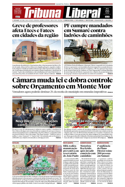 Tribuna Liberal - Edição de 09 de agosto de 2023