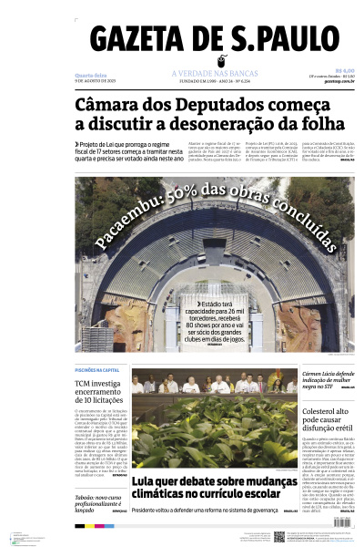 Gazeta de S. Paulo - Edição de 09 de Agosto de 2023