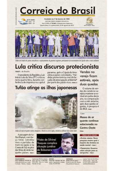 Correio do Brasil – Edição de 09 a 10 de agosto de 2023