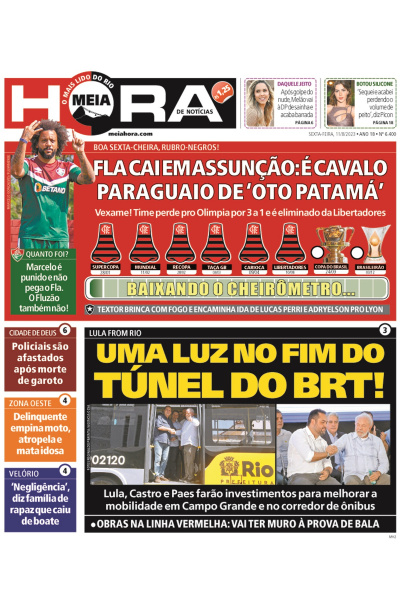 Meia Hora - Edição de 11 de agosto de 2023