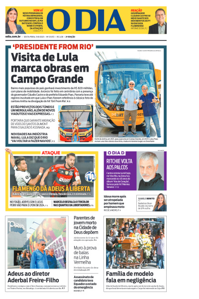 O DIA - Edição de 11 de Agosto de 2023