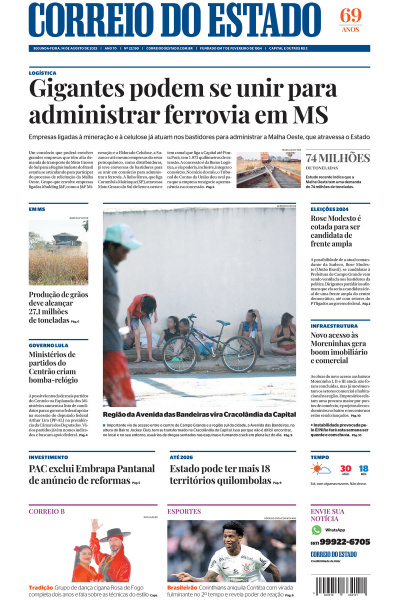 Correio do Estado - Edição de 14 de agosto de 2023