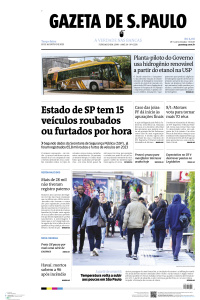 Gazeta de S. Paulo - Edição de 15 de Agosto de 2023