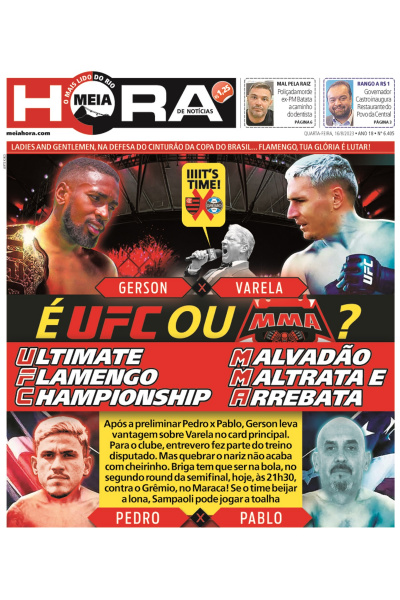 Meia Hora - Edição de 16 de agosto de 2023