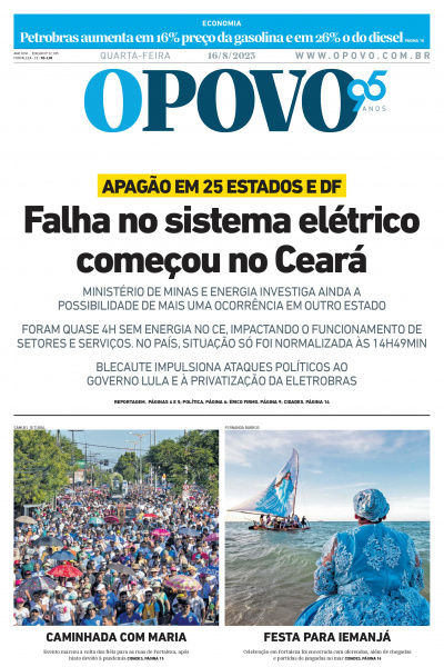 O POVO - Edição de 16 de agosto de 2023