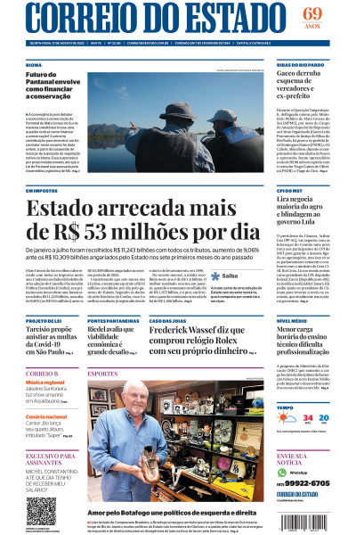 Correio do Estado - Edição de 17 de agosto de 2023