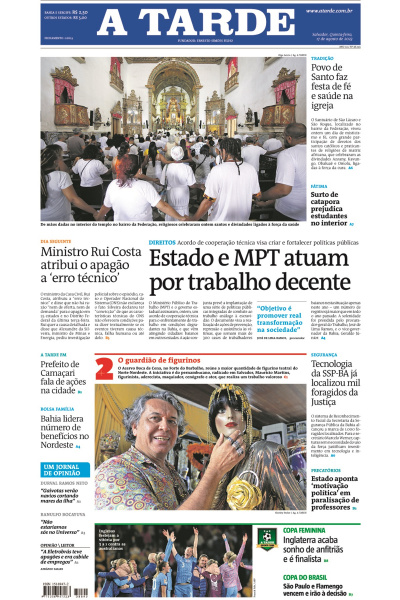 A TARDE - Edição de 17 de agosto de 2023